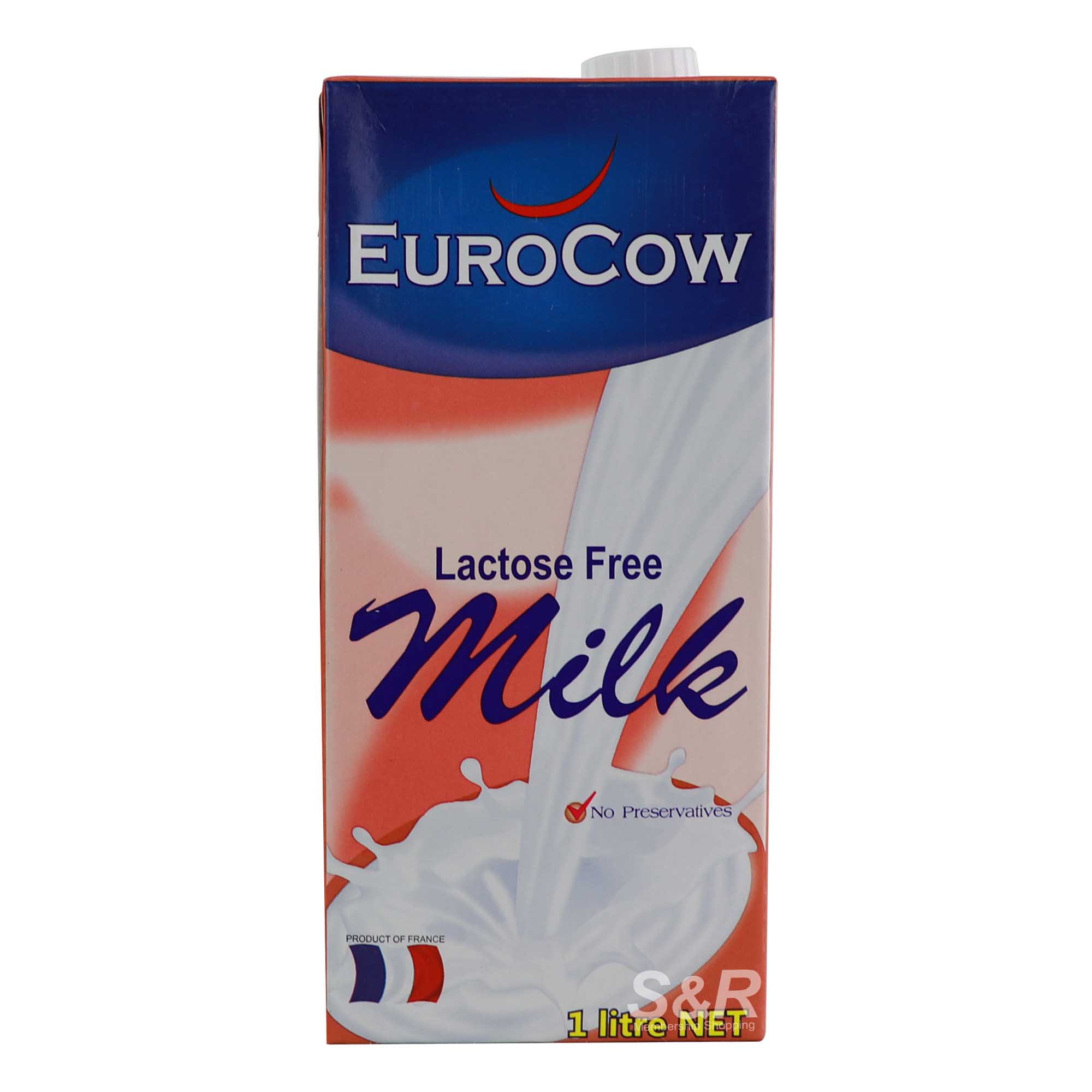 Eurocow UHT Sterilized Lactose Free Milk 1L Eurocow UHT Sterilized Lactose Free Milk 1L